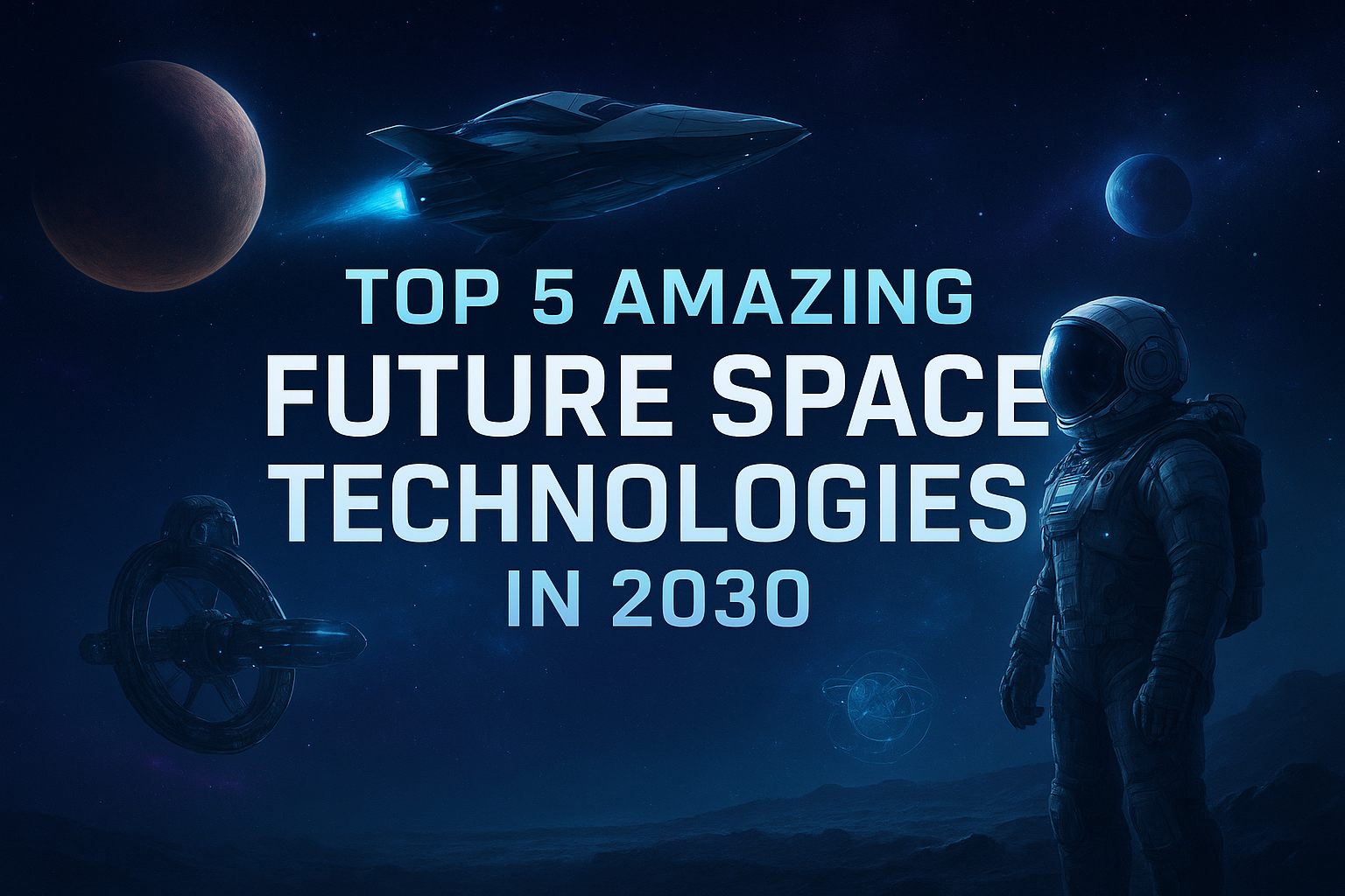 Top 5 Amazing Future Technologies & Space Technologies in 2030